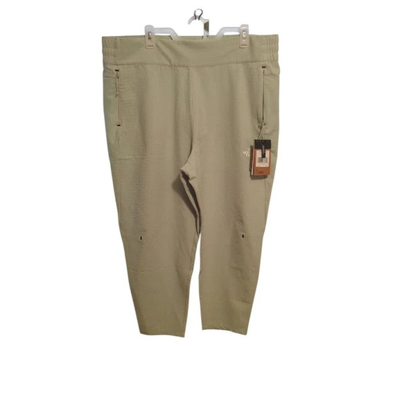 North Face Women's Tekware Grid Pants XXL Misty Sage NWT Relaxed Fit FlashDry - Picture 1 of 12